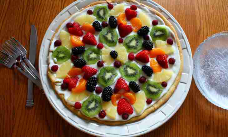 How to make fruit pizza