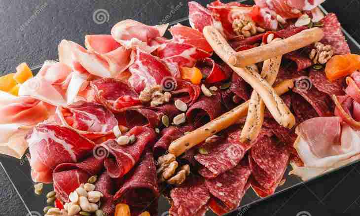 How to make cold meat appetizer