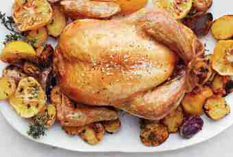 How to make chicken with potato in a package for roasting