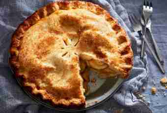 How to bake fast apples pie