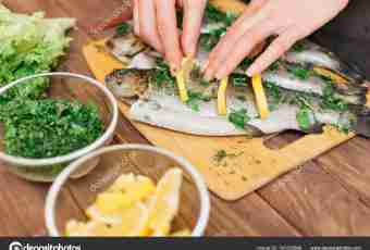 How to prepare fish in a sleeve