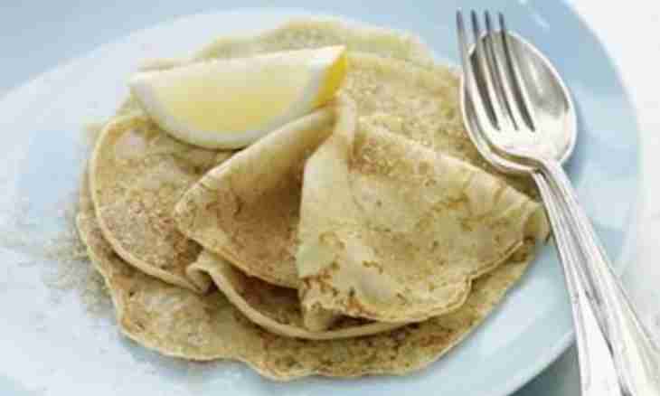 How to cook thin pancakes