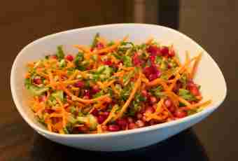 Recipe of tasty salad with the Korean carrot