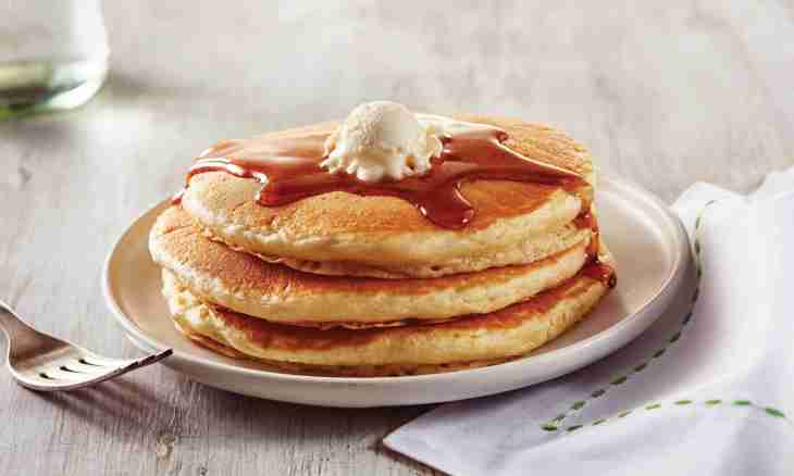 Big thin pancakes - easily and simply