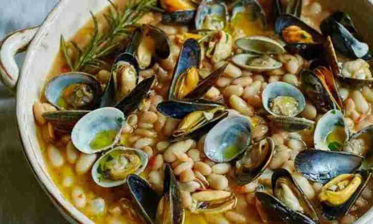 What can be prepared from mussels for New year