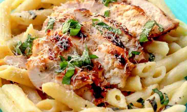 How to make pasta with chicken