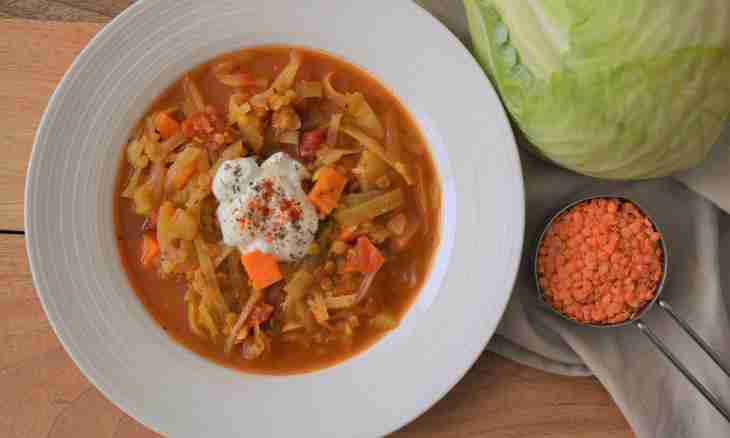 How to cook oxalic Russian cabbage soup