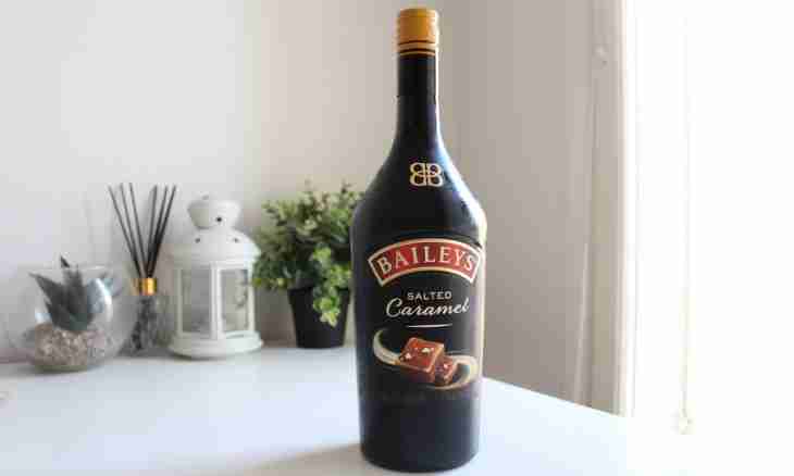 Alcoholic delicacy - the Baileys liqueur