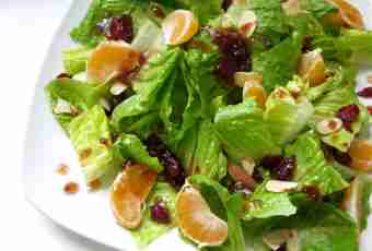 Prunes salad in a new way 