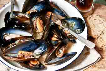 How to prepare the frozen mussels