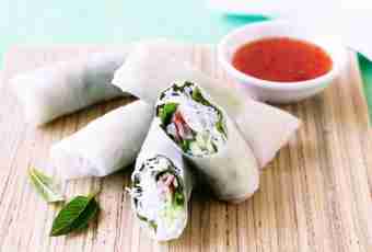 What can be prepared from a rice paper