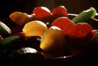 How to prepare a crimson fruit candy