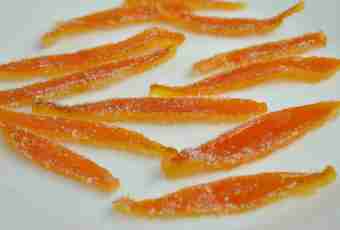 How to prepare orange candied fruits